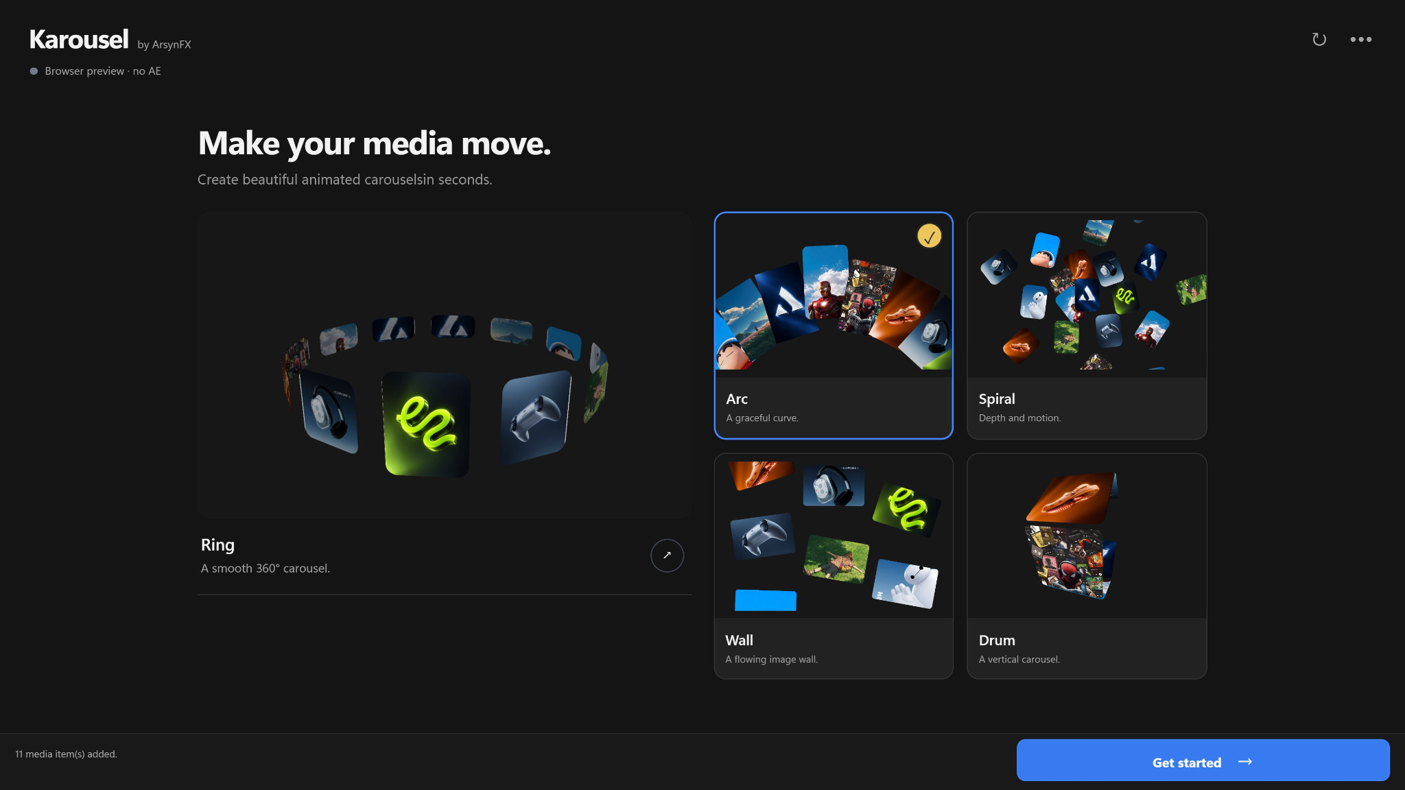 Karousel — 3D Carousel Builder image 2